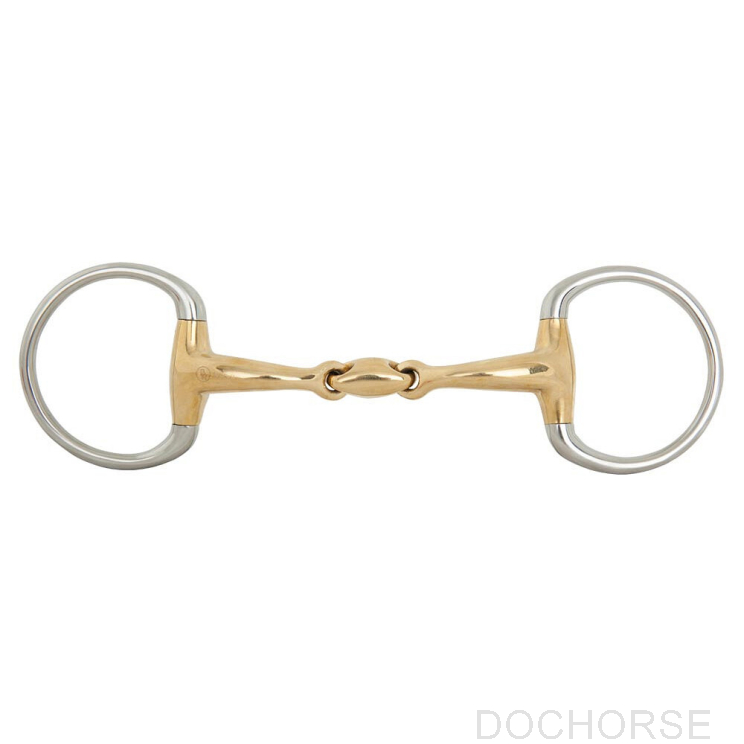 BR Double Jointed Eggbutt Snaffle Soft Contact 16 mm Ø 65 mm 13,5CM TEST VERSION 