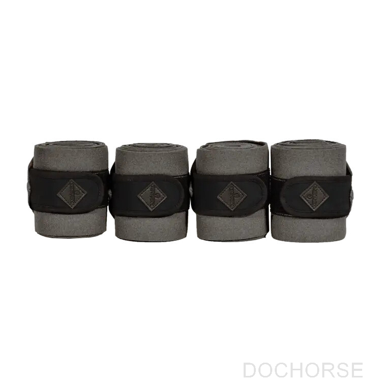 Kentucky Polar Fleece Bandage Show Vegan Wool Grey