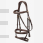 LeMieux Kudos Double Noseband Bridle Havana 