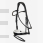 LeMieux Kudos Patent Dressage Bridle Black/White